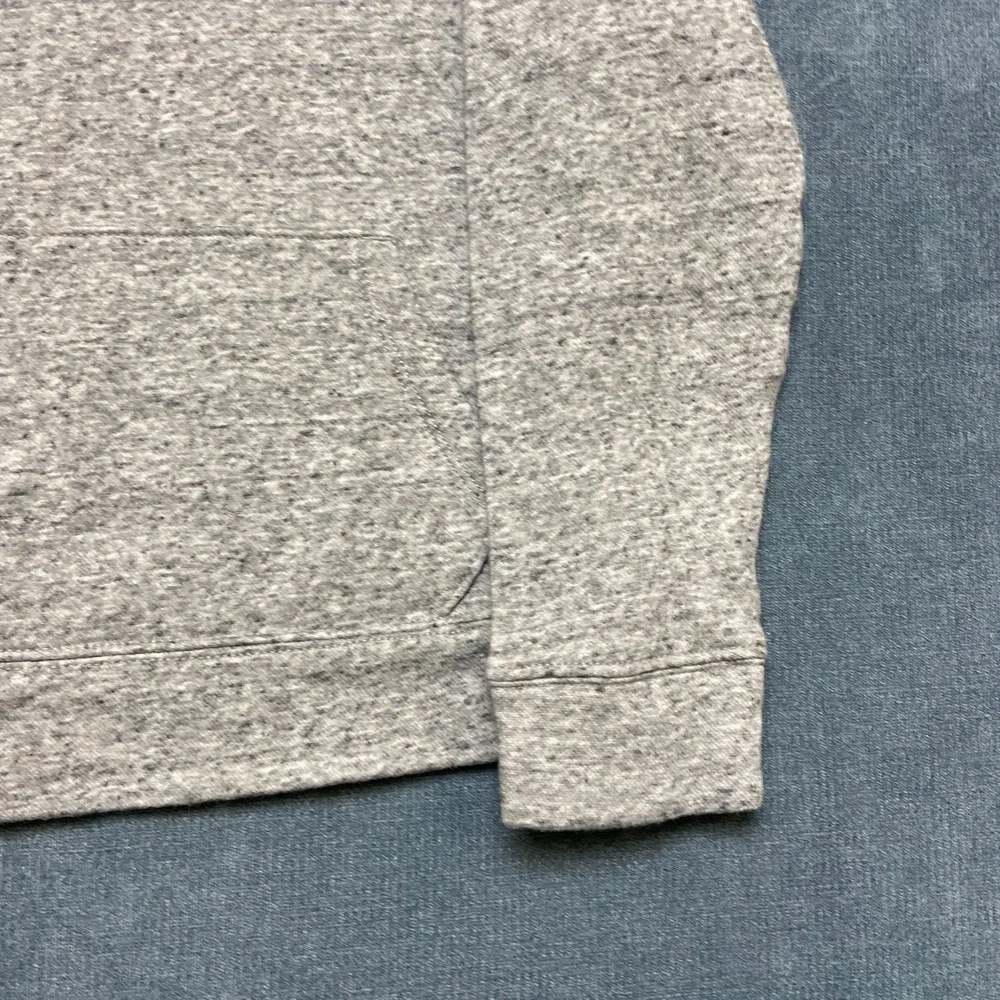 Old Navy‎ Recharge Hoodie Boys L Gray Heather Fleece Lined Raglan Sleeve Outdoor
